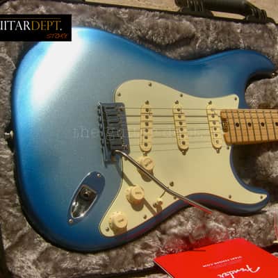 ♚MINT♚ 2019 FENDER AMERICAN ELITE STRATOCASTER USA ♚ SKYBURST !♚ MAPLE CAP♚ Ultra image 5