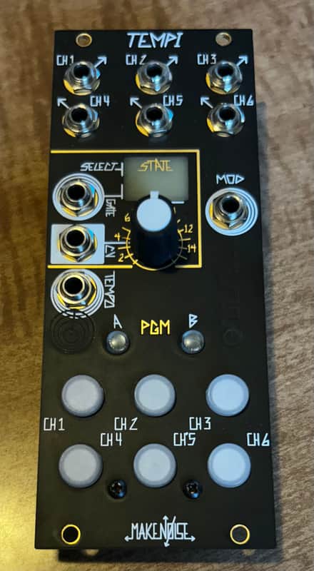 Make Noise Tempi Module 2008 - Present - Black | Reverb