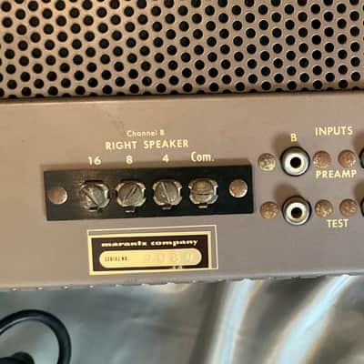 c.1960 Marantz Model 8 Tube Power Amplifier Excellent Condition image 10