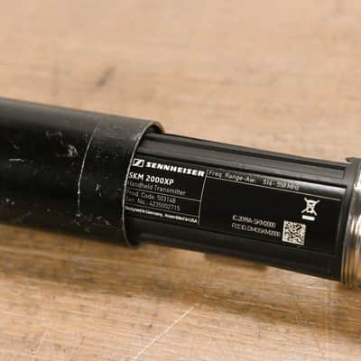 Sennheiser SKM 2000XP Handheld Transmitter (NO CAPSULE) - 516-558 MHz CG015A2 image 7