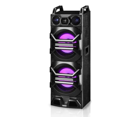 Technical Pro Dual 10" 3000w Home Theater Bluetooth Speakers w/USB/SD/LED+Mic image 3