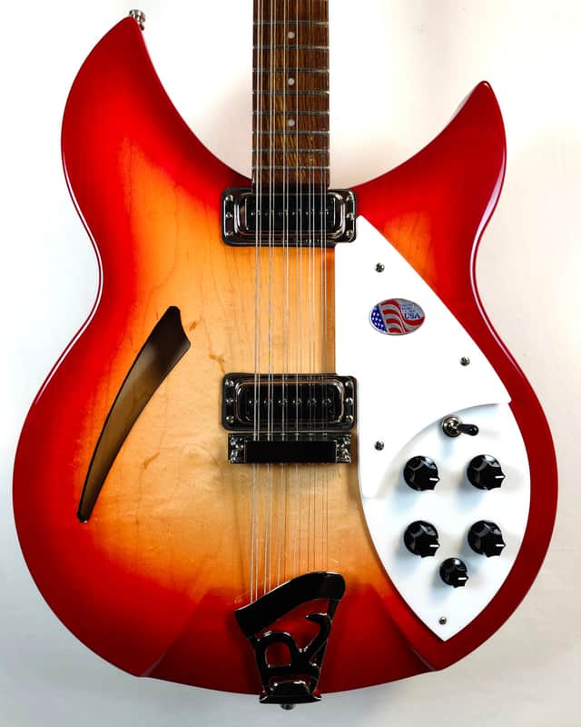 Rickenbacker 330/12 FireGlo 12-String Hollowbody Guitar, w/HSC image 1