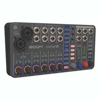 Zoom LiveTrak L6 Mixer & Digital Audio Recorder image 6