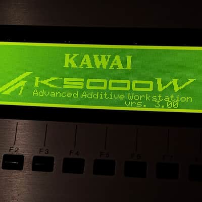 New green display for Kawai K5000R / K5000S / K5000W