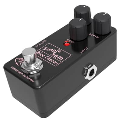 Simple Sam Blue Chorus Analog Guitar Effect Pedal True Bypass Astounding Tone image 5