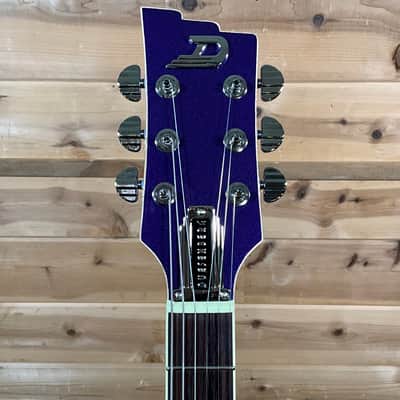 Duesenberg Starplayer TV Semi-Hollow Electric Guitar - Galaxy Blast Purple image 3