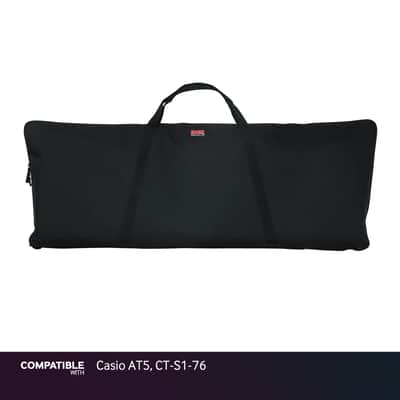 Gator Economy Keyboard Gig Bag for Casio AT5, CT-S1-76 image 1