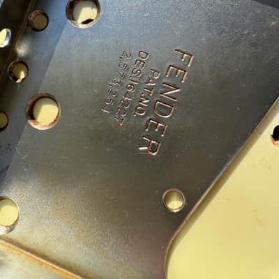 1963 thru 1977 Fender Telecaster Bridge  PAT.PEND. Tele Plate USA  RI  - 60’s 70’s image 21