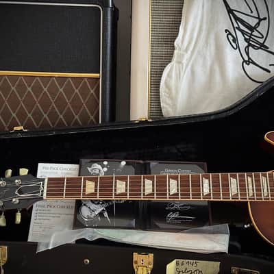 Gibson Custom Shop Billy Gibbons "Pearly Gates" Les Paul Std. VOS "Holy Grail" Ltd. Run! Serial: #BG145 nur 3,92kg!  2009 - VOS Pearly Gates Burst image 23