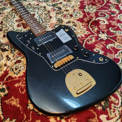*NEW IN BOX* 2026 Fender Japan Limited Edition Traditional Collection, 60's Jazzmaster Black Pearl Gold with Matching Headstock, MIJ JD26 image 8