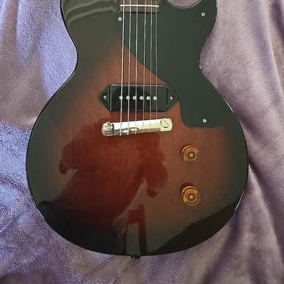 Gibson Les Paul Junior 2001 - Dark Tobacco burst/ RARE/ Leo Quan T.O.M bridge image 8