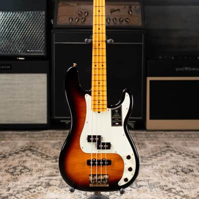 Fender 75th Anniversary American Professional PJ Bass - 2-Color Sunburst with Hardshell Case image 3