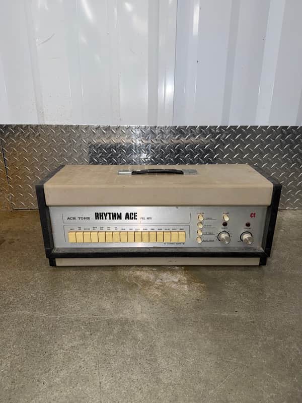 Ace Tone Rhythm Ace FR-1 Full Auto 1960s Analog Drum Machine Pre-Roland Japan