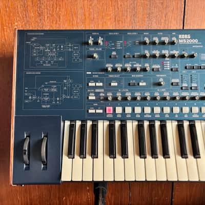 KORG MS2000 Virtual Analog Modeling Synthesizer w/ power supply imagen 2