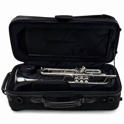 S.E. Shires Q10RS Q-Series Professional Bb Trumpet in Silver Plate SN Q7203 image 15