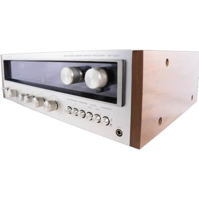Trio KR-5400 AM FM Stereo Receiver Solid State Walnut Japan Tested image 3