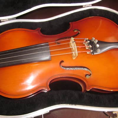 Used Andrew Schroetter 415 3/4 Violin w/ Glasser Bow and Hard Case #28727 image 2