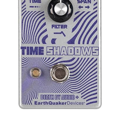 EarthQuaker Devices / Death By Audio Time Shadows II Subharmonic Multi-Delay Resonator 2024 - Present - Silver / Purple image 1