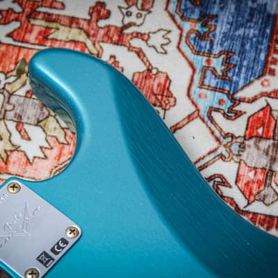 FENDER USA Custom Shop '62 Stratocaster *Dealer Exclusive Flamethrower Journeyman Relic "Ocean Turquoise" (2025) image 22
