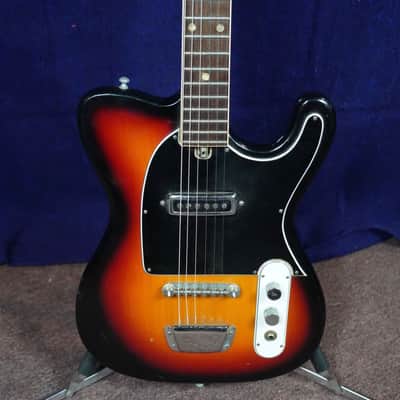 Decca Telecaster Style 1960s Sunburst image 1