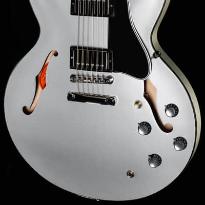 Gibson Custom Shop Dealer Select 1961 ES-335 Silver Ebony w/ Stinger Gloss (064) image 1