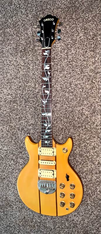 Vintage 1980 Greco Go III 1500 Electric guitar made in japan rare