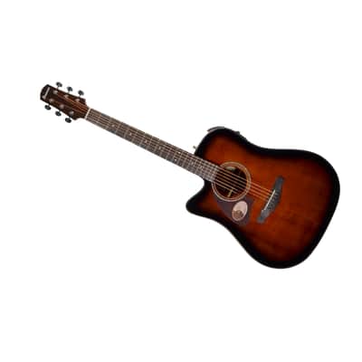 Ibanez AAD51LCE-DVS Left Handed Advanced Acoustic Series Acoustic/Electric Guitar 2026 - Dark Sunburst Gloss Finish image 1