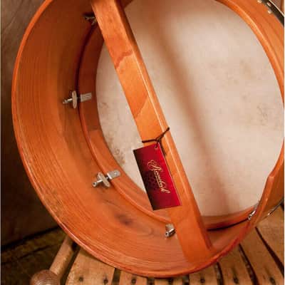Roosebeck Bodhran Drum Package Includes: Irish Deep Bodhran Tunable Drum W/ Tipper, Red Cedar + Drum image 2