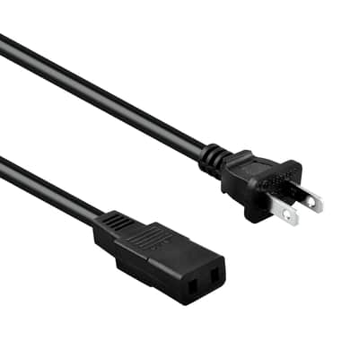 8Ft 2-Prong Square Ac Power Cord Cable Lead For Roland Alpha Juno 1 & 2 106 D10 D50 Synth