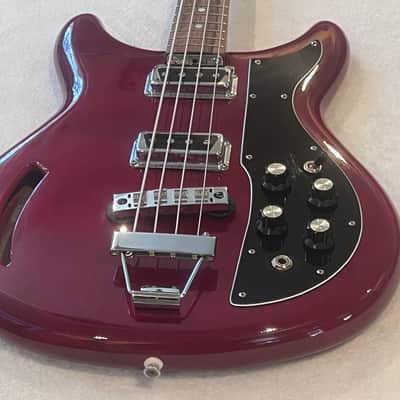 Kustom K-200 -  1968 - Translucent Cherry Bass guitar (Full restoration 100%) image 22