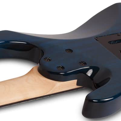 Schecter Sun Valley Super Shredder 7 III 7-string Electric Guitar in Sky Burst image 2
