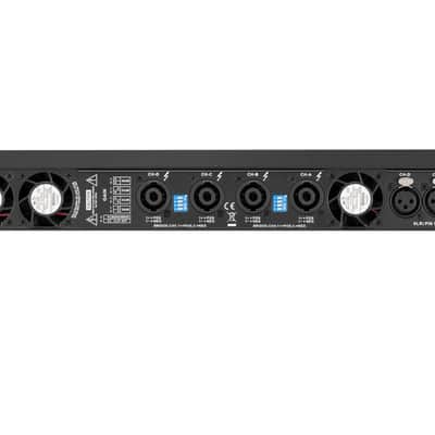 CVR D-654 Black Digital Power Amplifier 4 Channel High Power Pro Audio Amp image 2