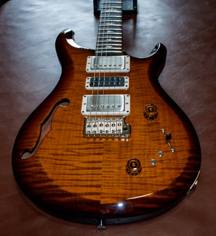 PRS S2 Special Semi-Hollow - 2025 - Black Amber image 1