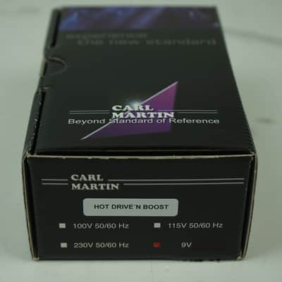 Carl Martin Hot Drive 'N Boost mkI 2000s - Black image 4