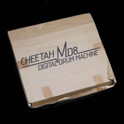 *Serviced* Cheetah MD8 MD-8 Vintage Digital Drum Machine Super Rare British Synth Made in UK Cheetah MD8 Digital Drum Machine, Boxed | Complete with Cassette, PSU & Manual | Early Serial 000165 image 14