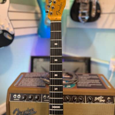 Fender 75th Anniversary American Ultra II Telecaster, Ebony Fingerboard, Liquid Gold image 11