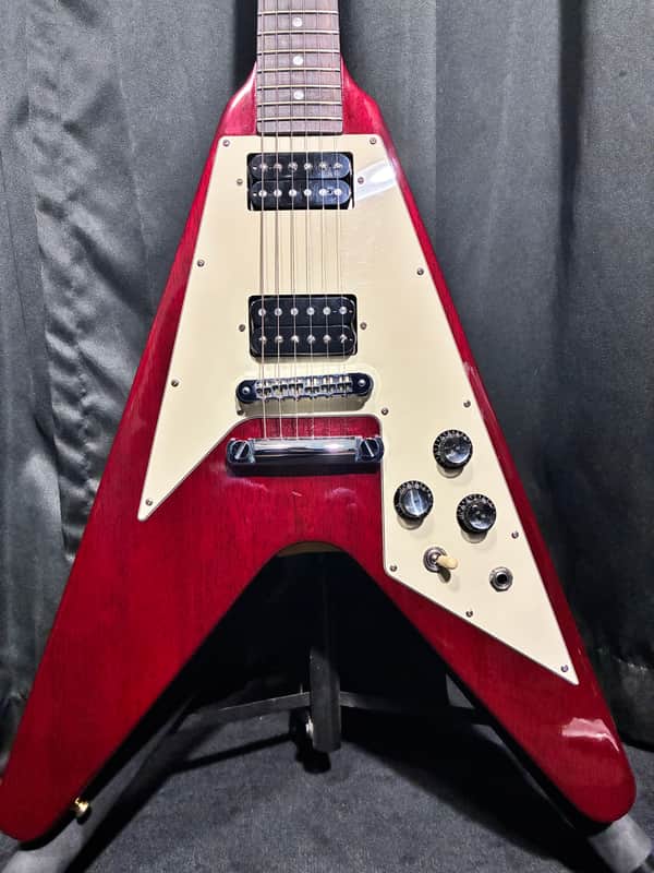 Gibson Flying V '68 Reissue 2005 - Heritage Cherry image 1