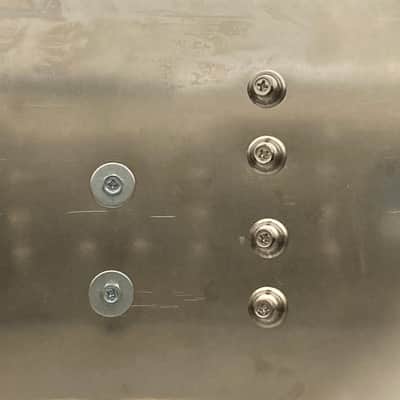 SJS - Alpha Steel 6.5x14" Snare Drum, 20-Lug 2018-2020 - Chrome image 13