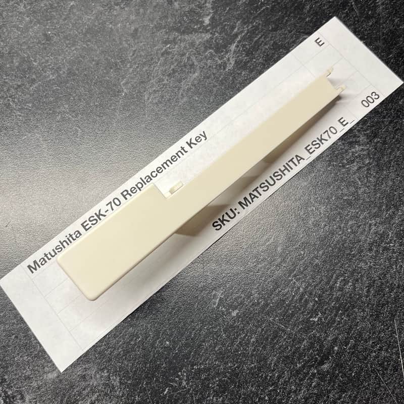 Matsushita Replacement E Key (ESK-70 Keybeds) for Korg Polysix/Poly-61/Poly-800/DW-6000, Memorymoog, Oberheim OB-8, Prophet-600, Akai AX-60, Kawai SX-210/240, etc image 1