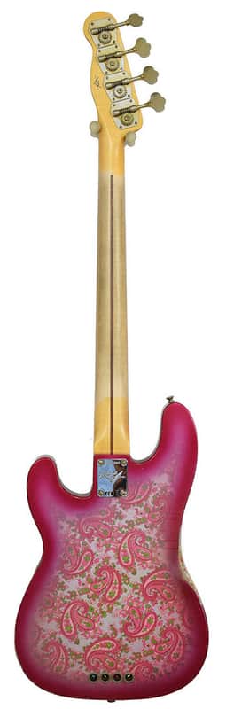 Fender Precision Bass 51 Relic Pink Paisley | Reverb