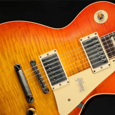 Gibson Custom Shop 60th Anniversary '60 Les Paul Standard Reissue V2 2020 - Orange Lemon Fade image 8