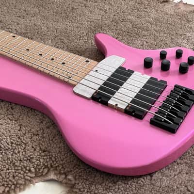 Mattisson Henrik Linder Series IV Temperament Frets Team Built 2024 - Glossy Pink 33” Scale 6 Strings 17.5mm Spacing image 1