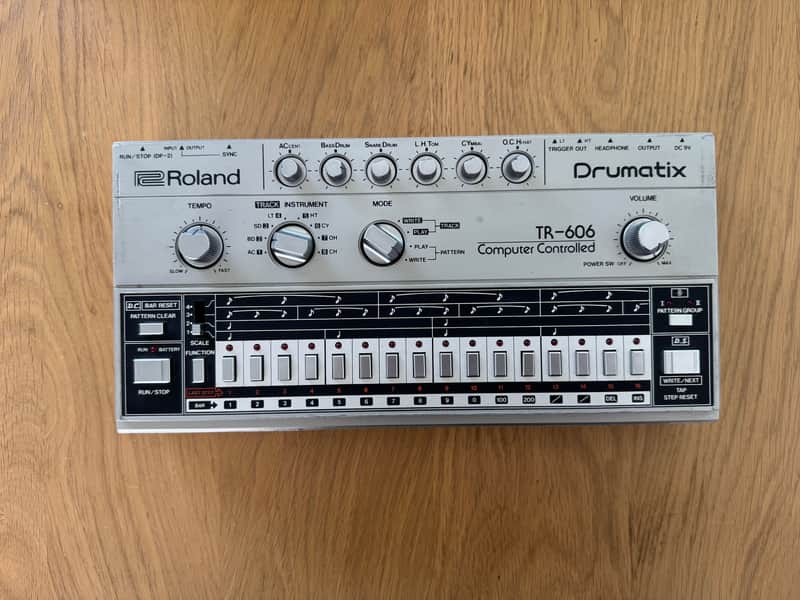 Roland TR-606 Drumatix Analog Drum Machine | Reverb