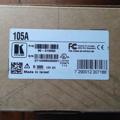Kramer 105A Distribution Amp new in box 2018 grey image 8
