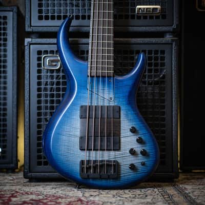 MTD 535-21 Flamed Maple Blue Burst 2017 (9.4 lbs) image 1