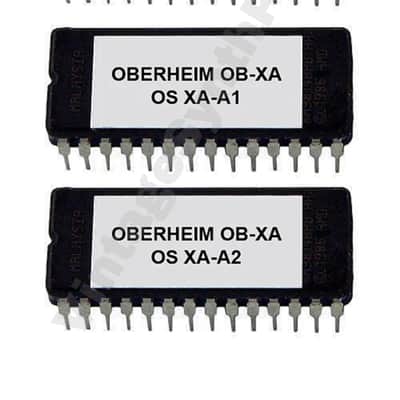 Oberheim OB-XA Rev AD0 firmware OS Eprom set OBXA Early Version Rom 32 Programs