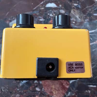Boss OD-1 Over Drive (Black Label) 1985 - Yellow image 3