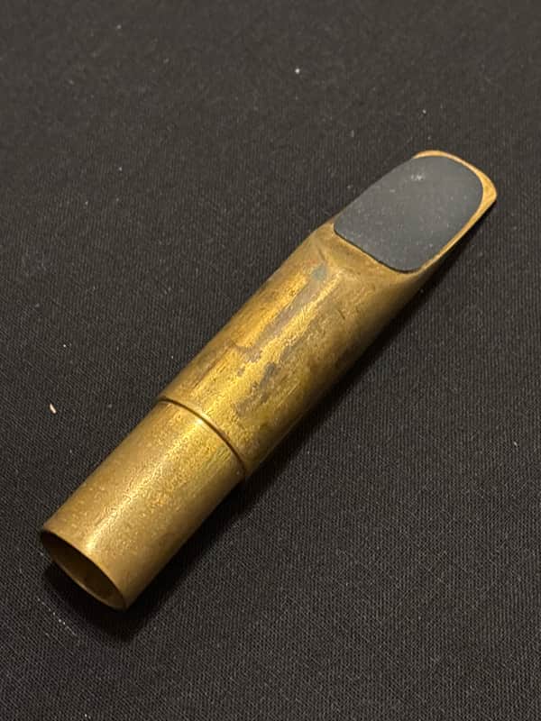 Vintage Guardala #989 Tenor Sax Mouthpiece - Gold plated image 1