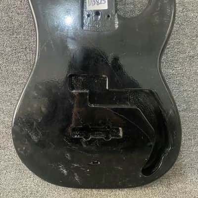 Black Precision P Bass Style Basswood Body image 7