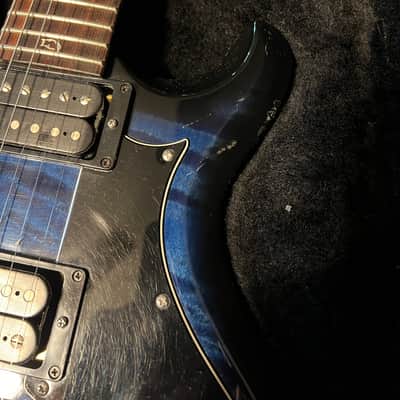 PRS Mira 2008 Flamed Maple Top, Blue Blackburst image 2
